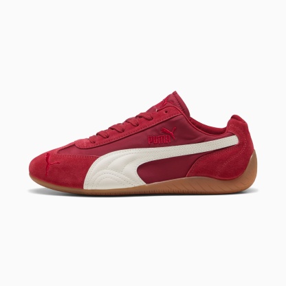 ユニセックス スピードキャット ナイロン スニーカー, Dark Crimson-PUMA White, extralarge-JPN