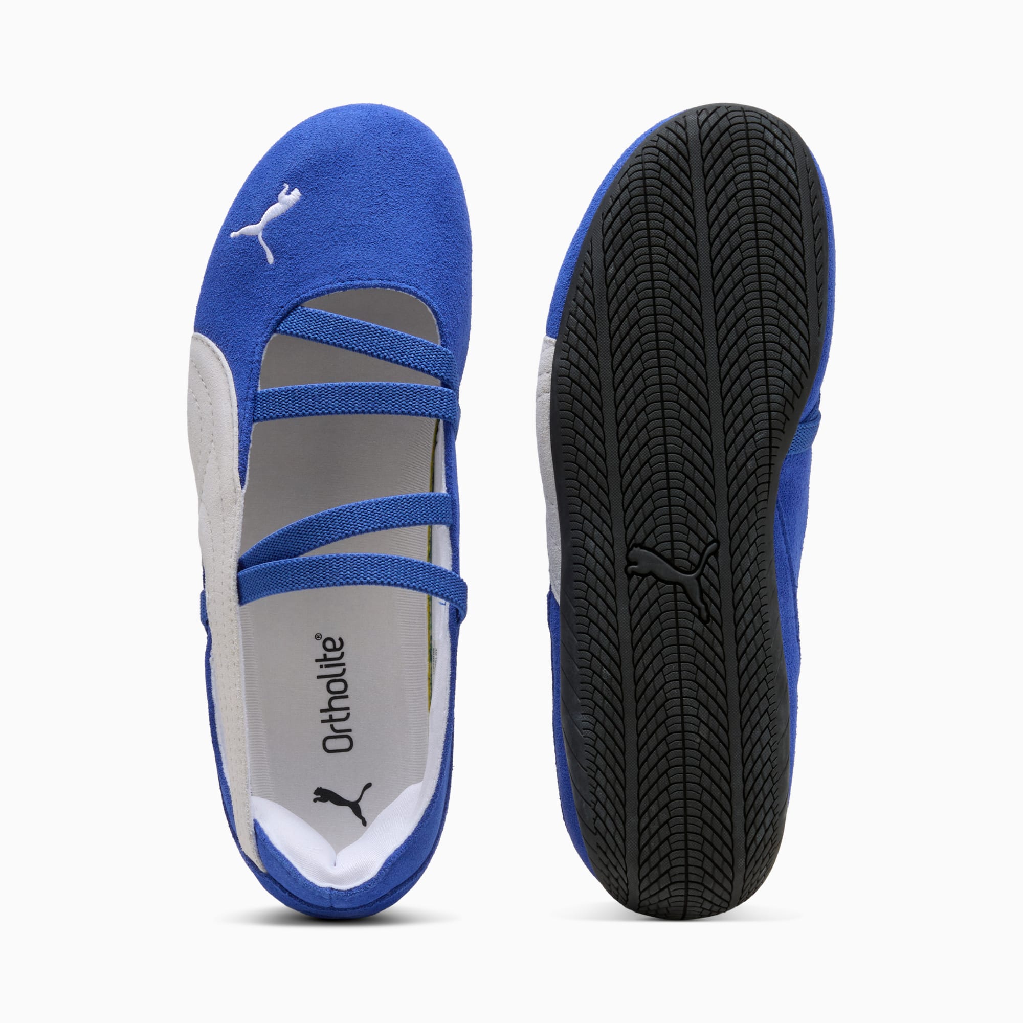 ウィメンズ スピードキャット バレエ SD スニーカー, Royal Sapphire-PUMA Black, extralarge-JPN