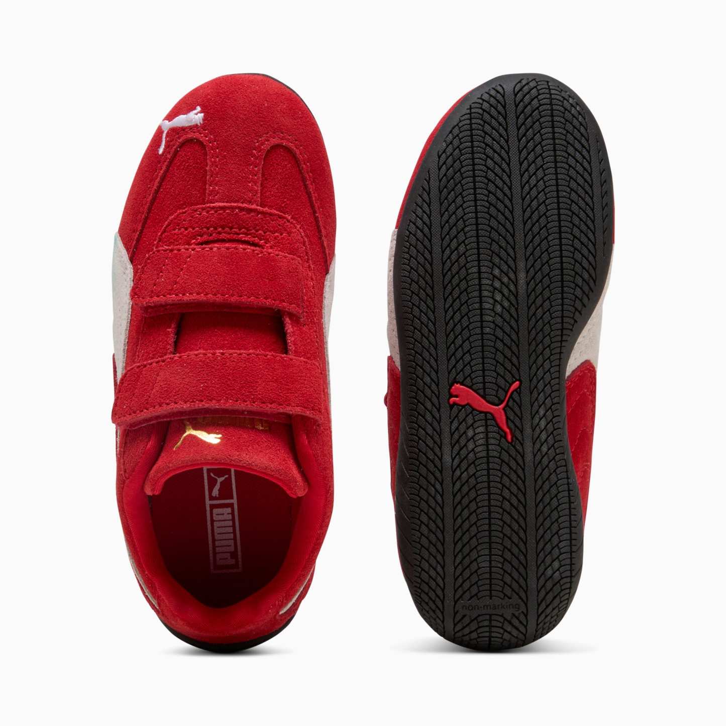 キッズ スピードキャット OG V スニーカー 17-21cm, For All Time Red-PUMA White, extralarge-JPN