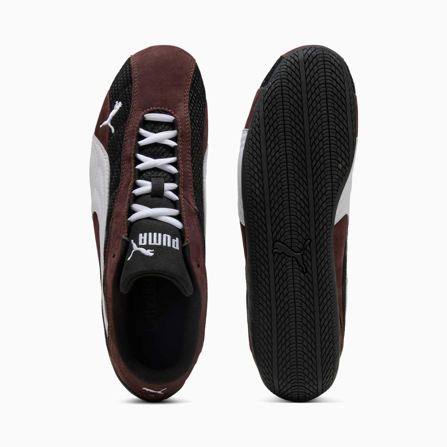 ユニセックス スピードキャット プラス スニーカー, Chocolate Brown-PUMA Black, extralarge-JPN