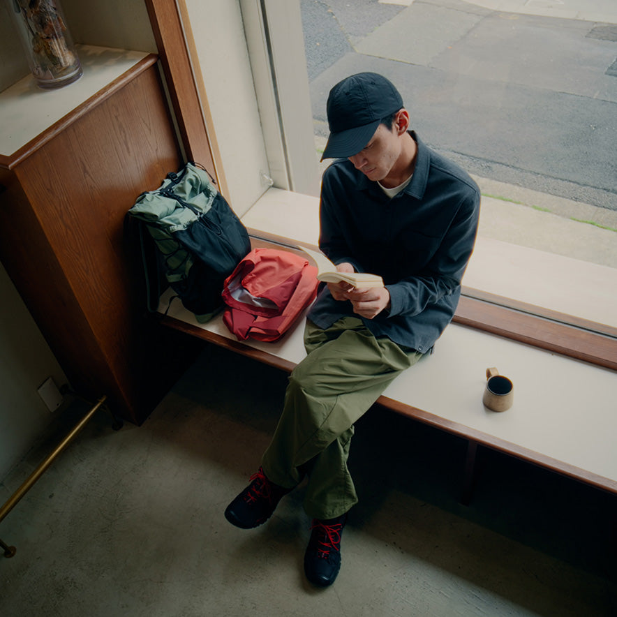 メンズ ターギー EXP ウォータープルーフ KEEN x Marmot  |  Black/Red