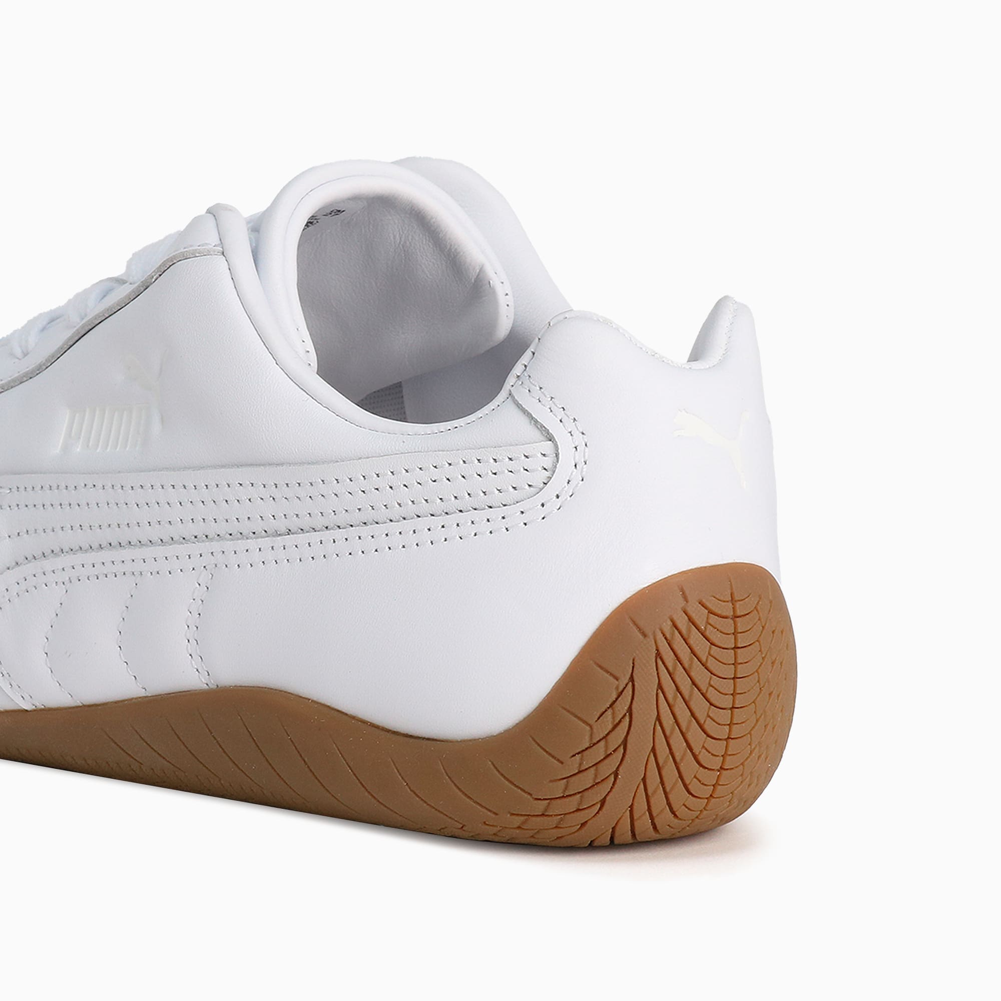 ユニセックス スピードキャット レザー スニーカー, PUMA White, extralarge-JPN
