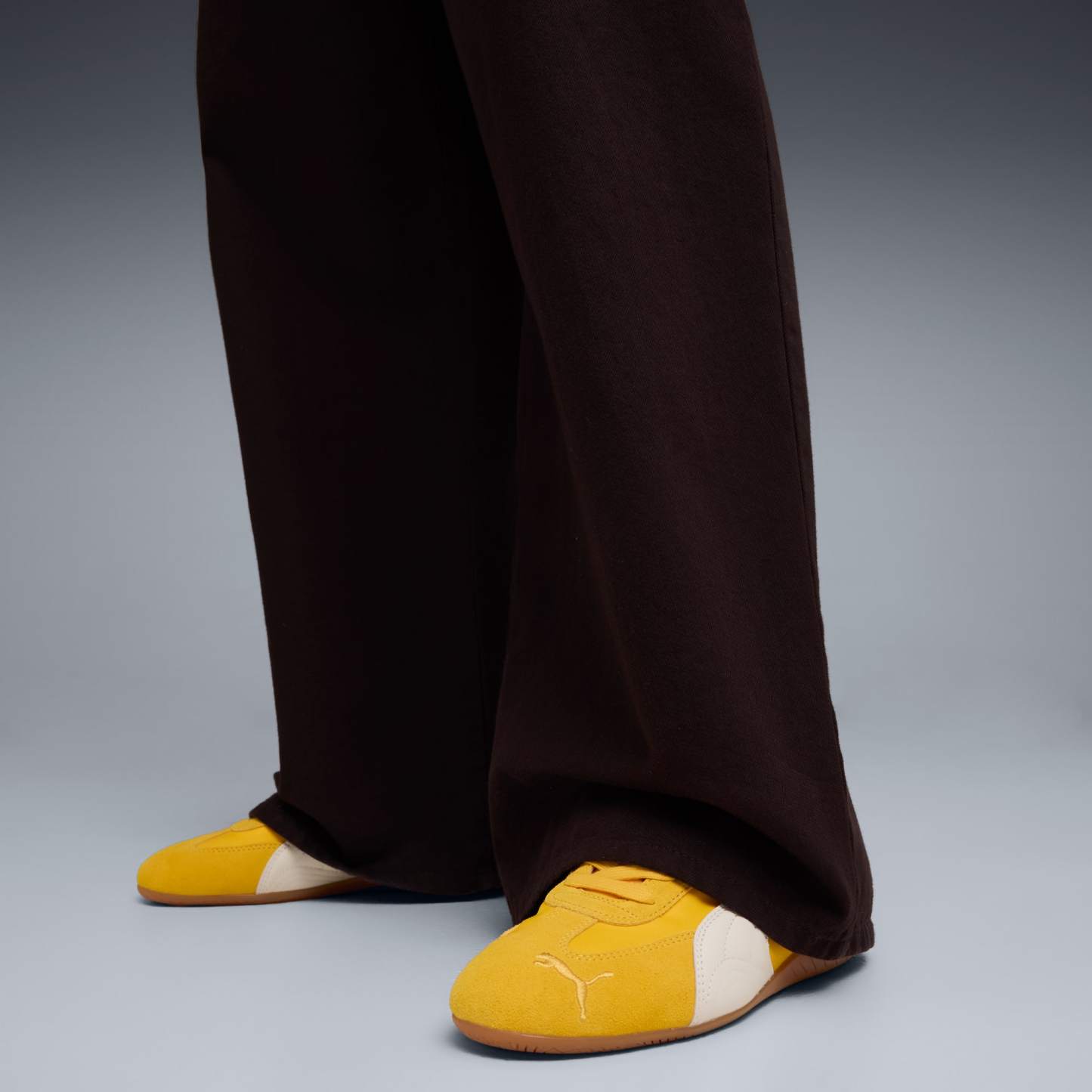 ユニセックス スピードキャット ナイロン スニーカー, Yellow Sizzle-PUMA White, extralarge-JPN