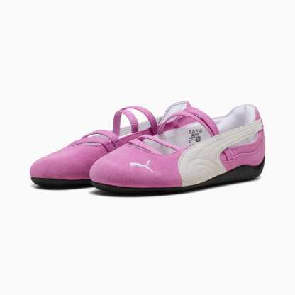 ウィメンズ スピードキャット バレエ SD スニーカー, Mauve Pop-PUMA Black, extralarge-JPN