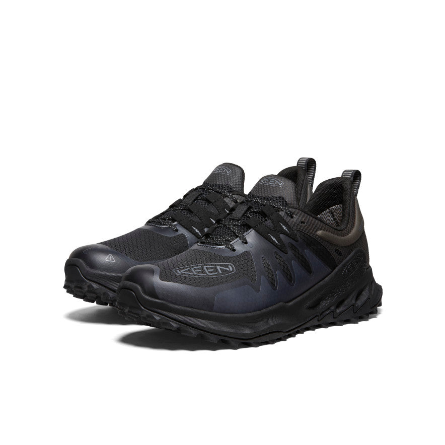 メンズ ザイオニック ウォータープルーフ 防水ハイキングシューズ  |  Black/Steel Grey