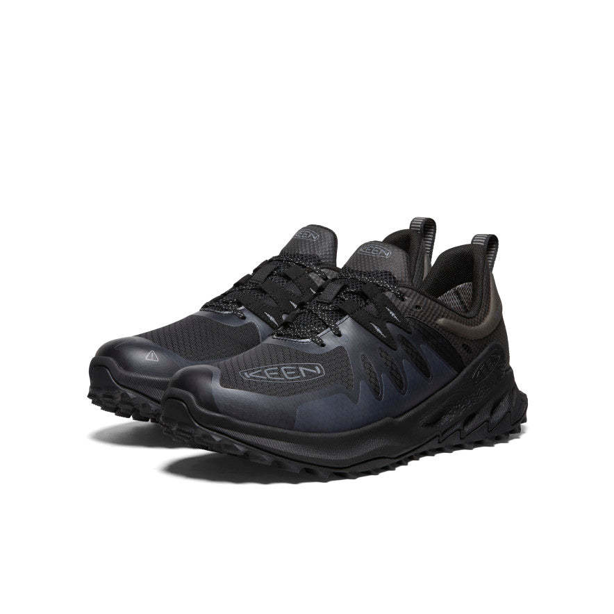 メンズ ザイオニック ウォータープルーフ 防水ハイキングシューズ  |  Black/Steel Grey