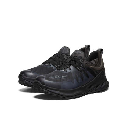 メンズ ザイオニック ウォータープルーフ 防水ハイキングシューズ  |  Black/Steel Grey