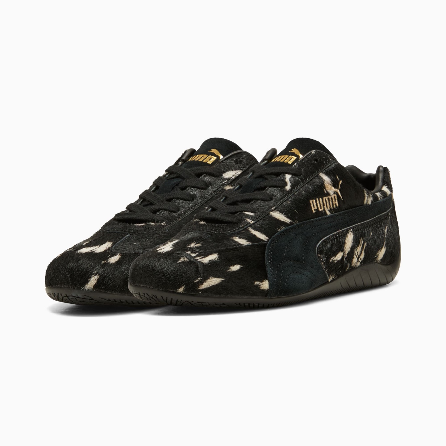 ウィメンズ スピードキャット ドゥレット スニーカー, PUMA Black-PUMA Gold, extralarge-JPN