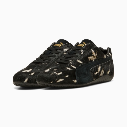 ウィメンズ スピードキャット ドゥレット スニーカー, PUMA Black-PUMA Gold, extralarge-JPN