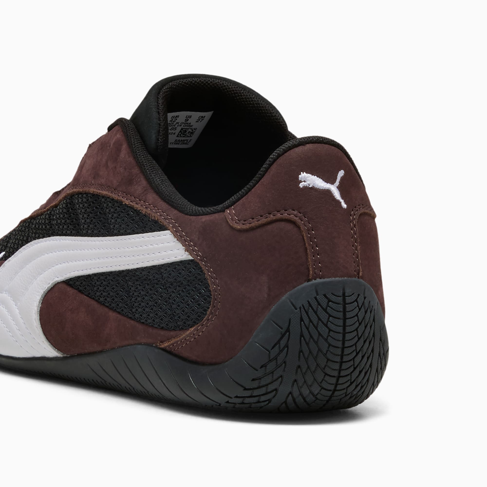 ユニセックス スピードキャット プラス スニーカー, Chocolate Brown-PUMA Black, extralarge-JPN