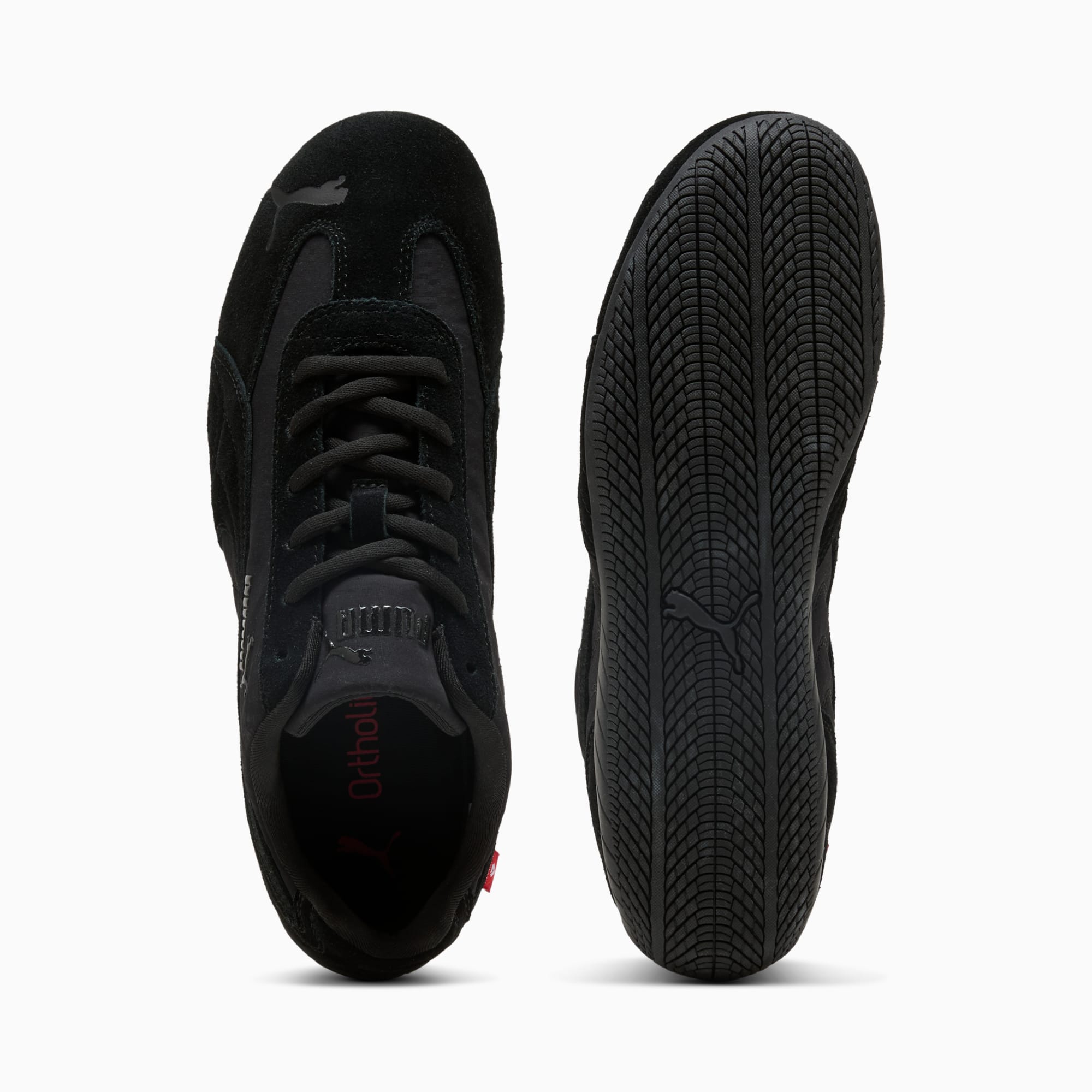 ウィメンズ スピードキャット プリマロフト ナイロン スニーカー, PUMA Black, extralarge-JPN