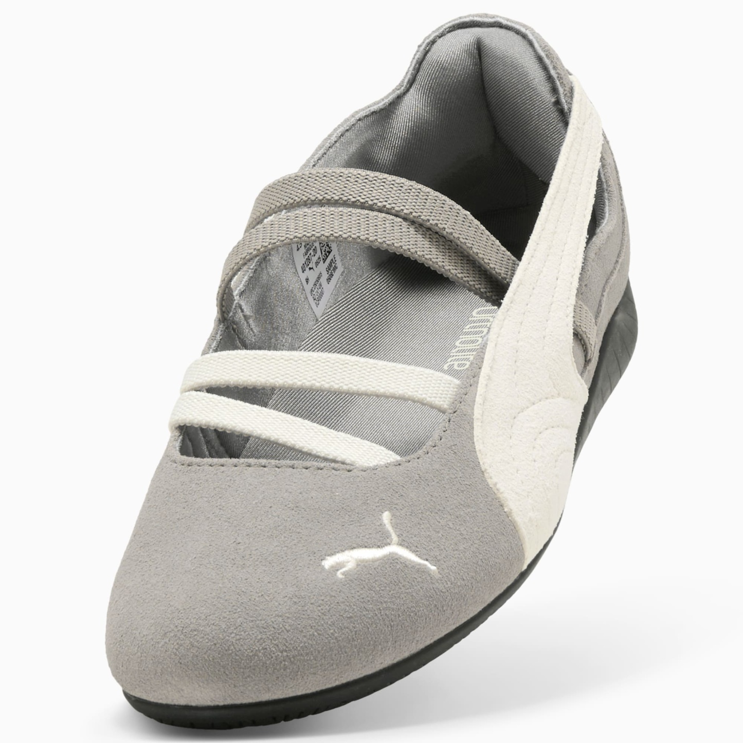 ウィメンズ スピードキャット バレエ SD スニーカー, Mouse Gray-PUMA Black, extralarge-JPN