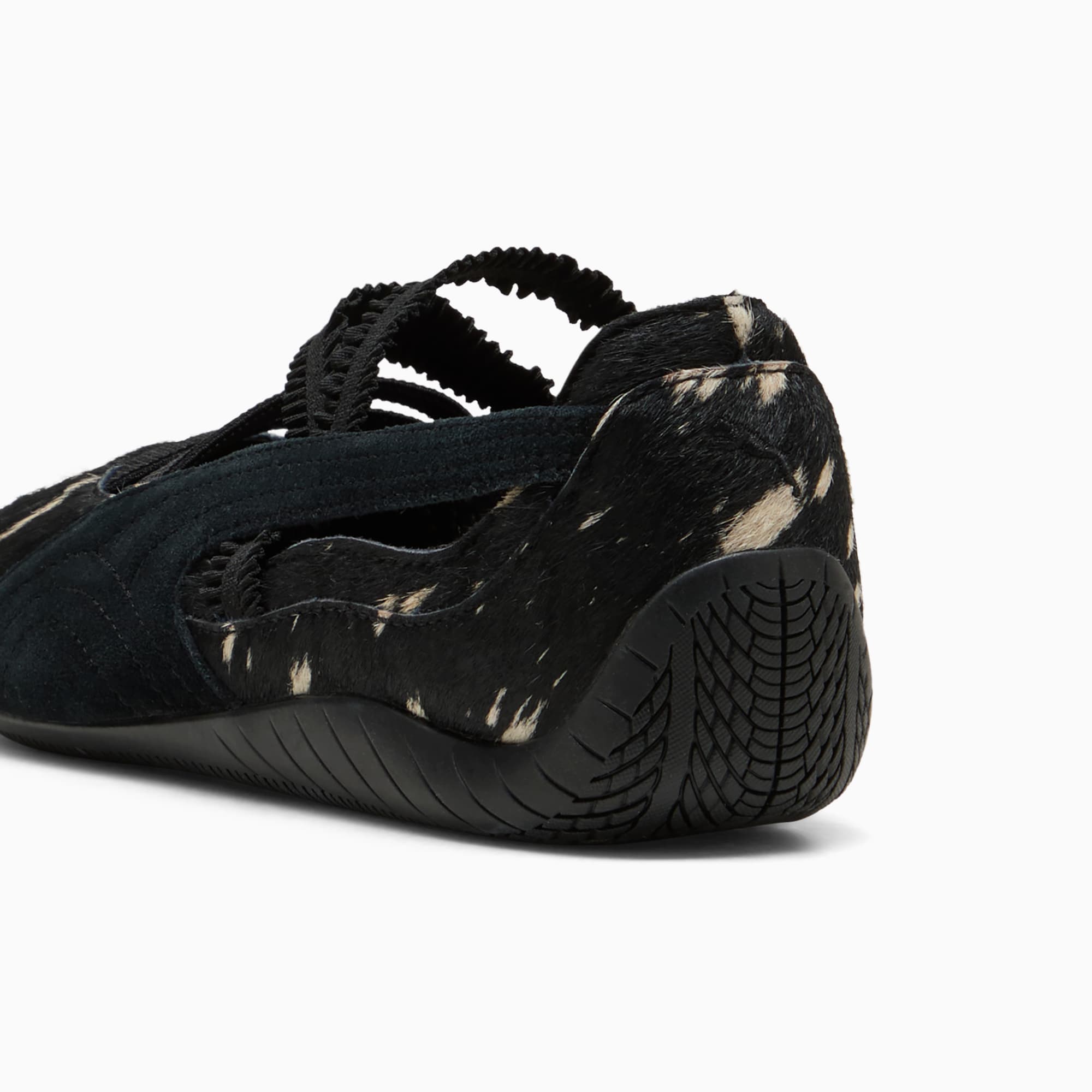 ウィメンズ スピードキャット バレエ ドゥレット スニーカー, PUMA Black-PUMA Gold, extralarge-JPN
