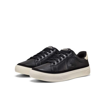 メンズ KM1 レザー コート GL  |  Black/Birch