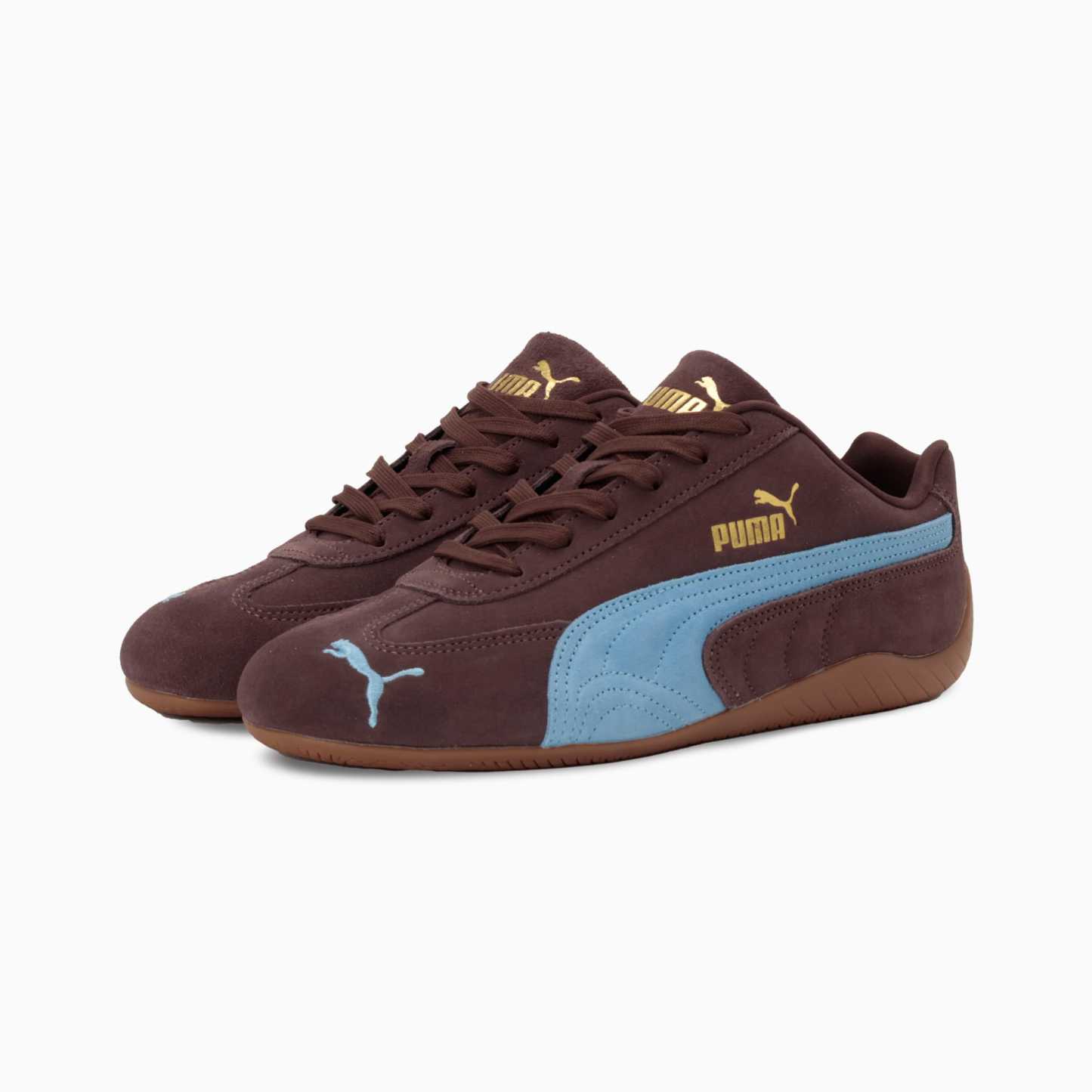ユニセックス スピードキャット OG II スニーカー, Chocolate Brown-Team Light Blue, extralarge-JPN