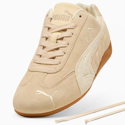 ウィメンズ スピードキャット エレベーテッド スニーカー, Cashew Brown-Gum, extralarge-JPN
