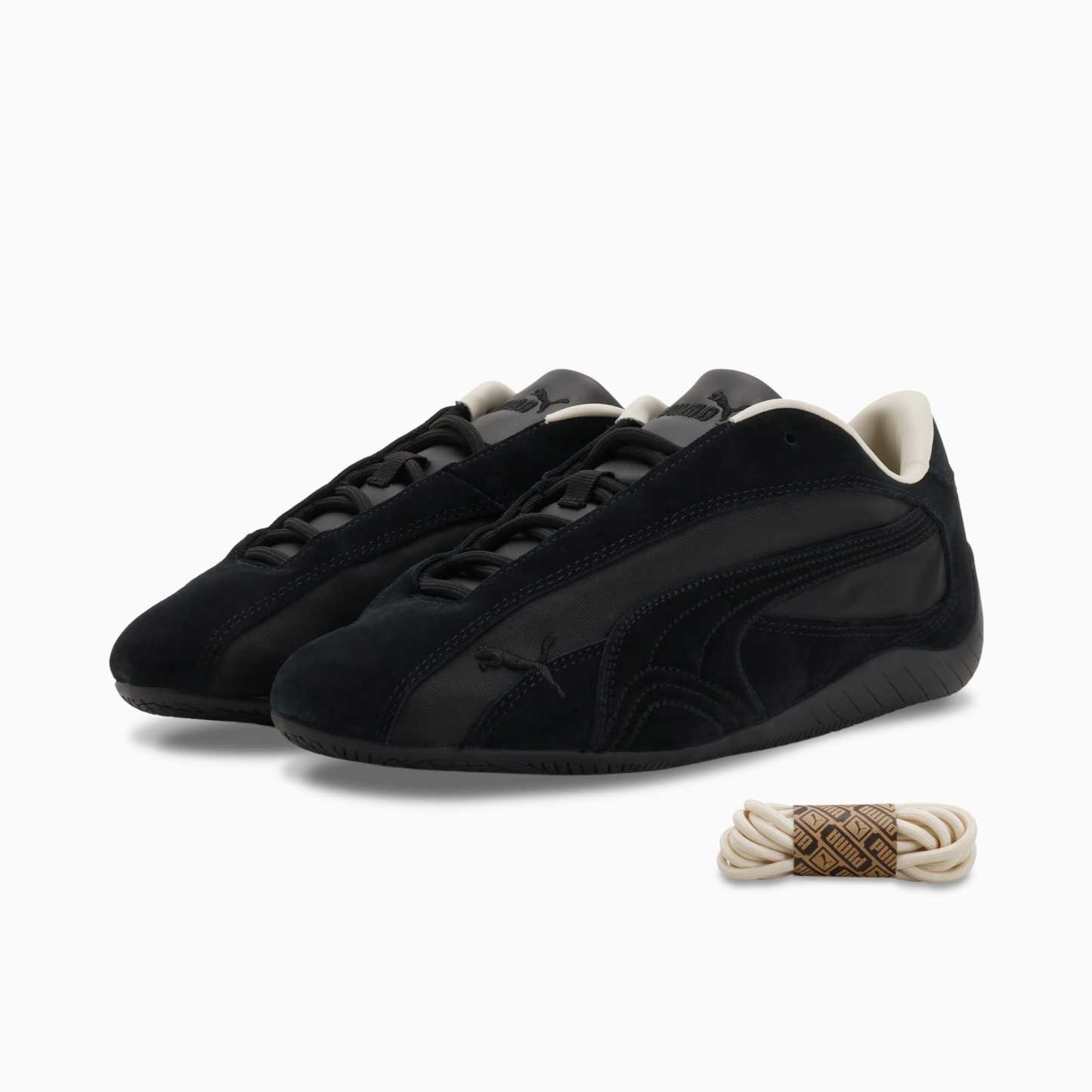 ユニセックス PUMA x monkey time スピードキャット プラス スニーカー, PUMA Black-Alpine Snow, extralarge-JPN