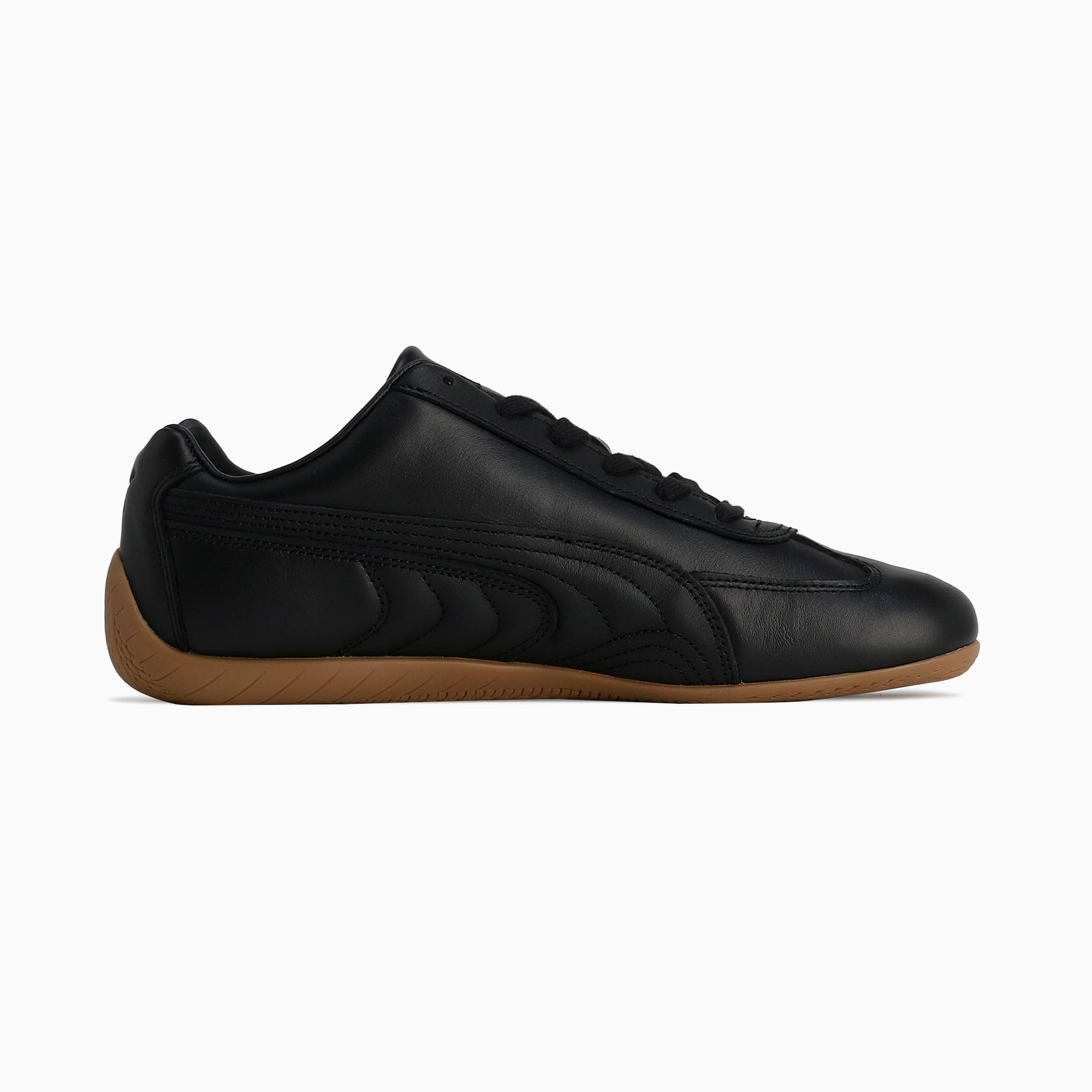 ユニセックス スピードキャット レザー スニーカー, PUMA Black, extralarge-JPN