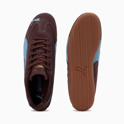 ユニセックス スピードキャット OG II スニーカー, Chocolate Brown-Team Light Blue, extralarge-JPN