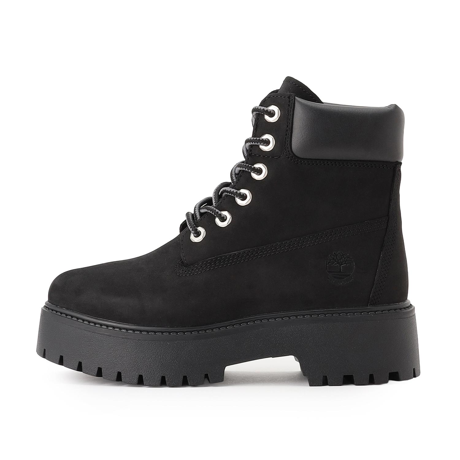 プレミアム ウォータープルーフ プラットフォーム ブーツ - BLACK NUBUCK