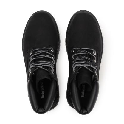 プレミアム ウォータープルーフ プラットフォーム ブーツ - BLACK NUBUCK