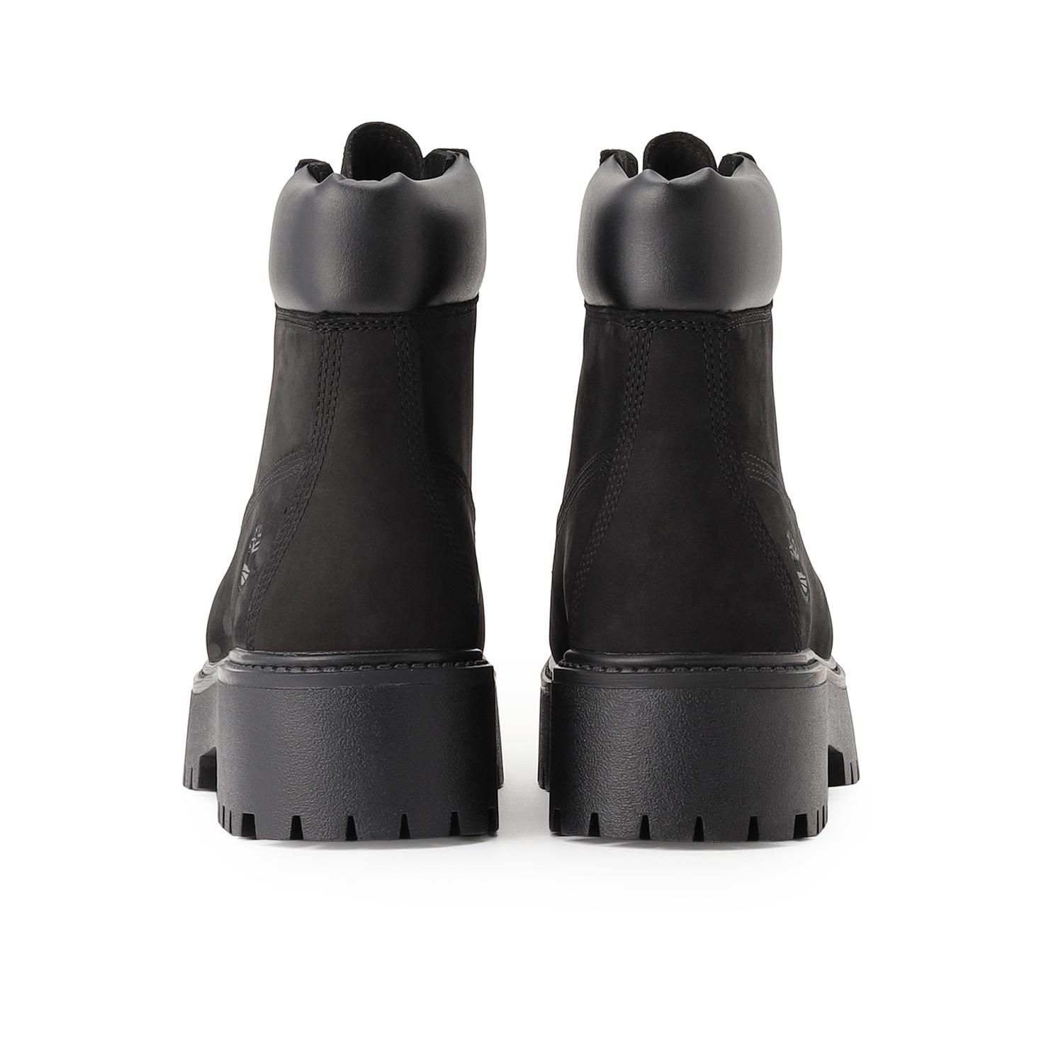 プレミアム ウォータープルーフ プラットフォーム ブーツ - BLACK NUBUCK