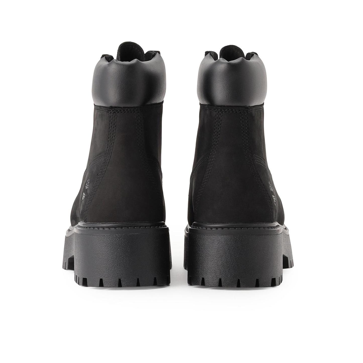プレミアム ウォータープルーフ プラットフォーム ブーツ - BLACK NUBUCK