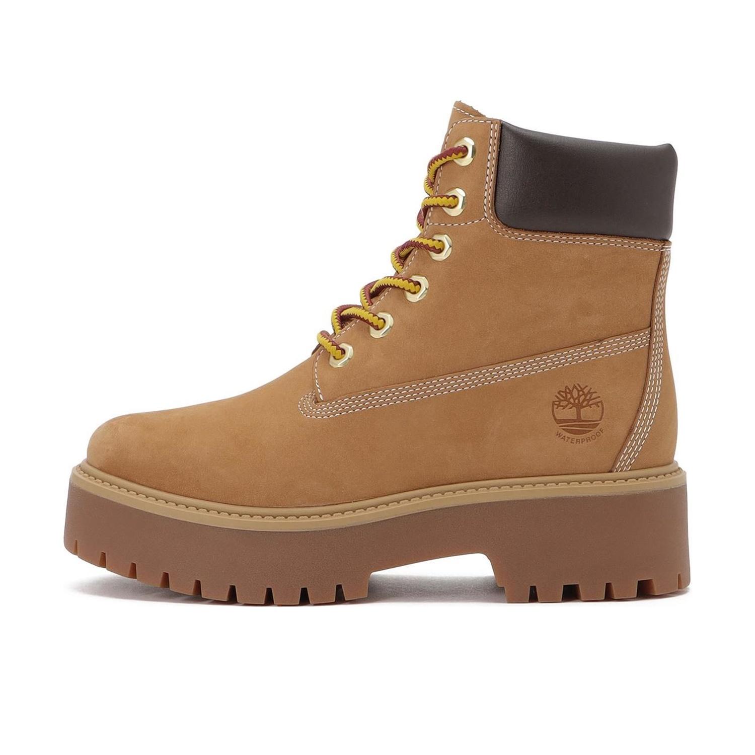 プレミアム ウォータープルーフ プラットフォーム ブーツ - WHEAT NUBUCK