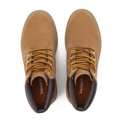 プレミアム ウォータープルーフ プラットフォーム ブーツ - WHEAT NUBUCK