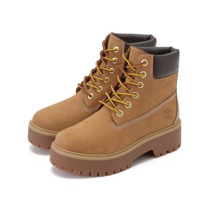 プレミアム ウォータープルーフ プラットフォーム ブーツ - WHEAT NUBUCK
