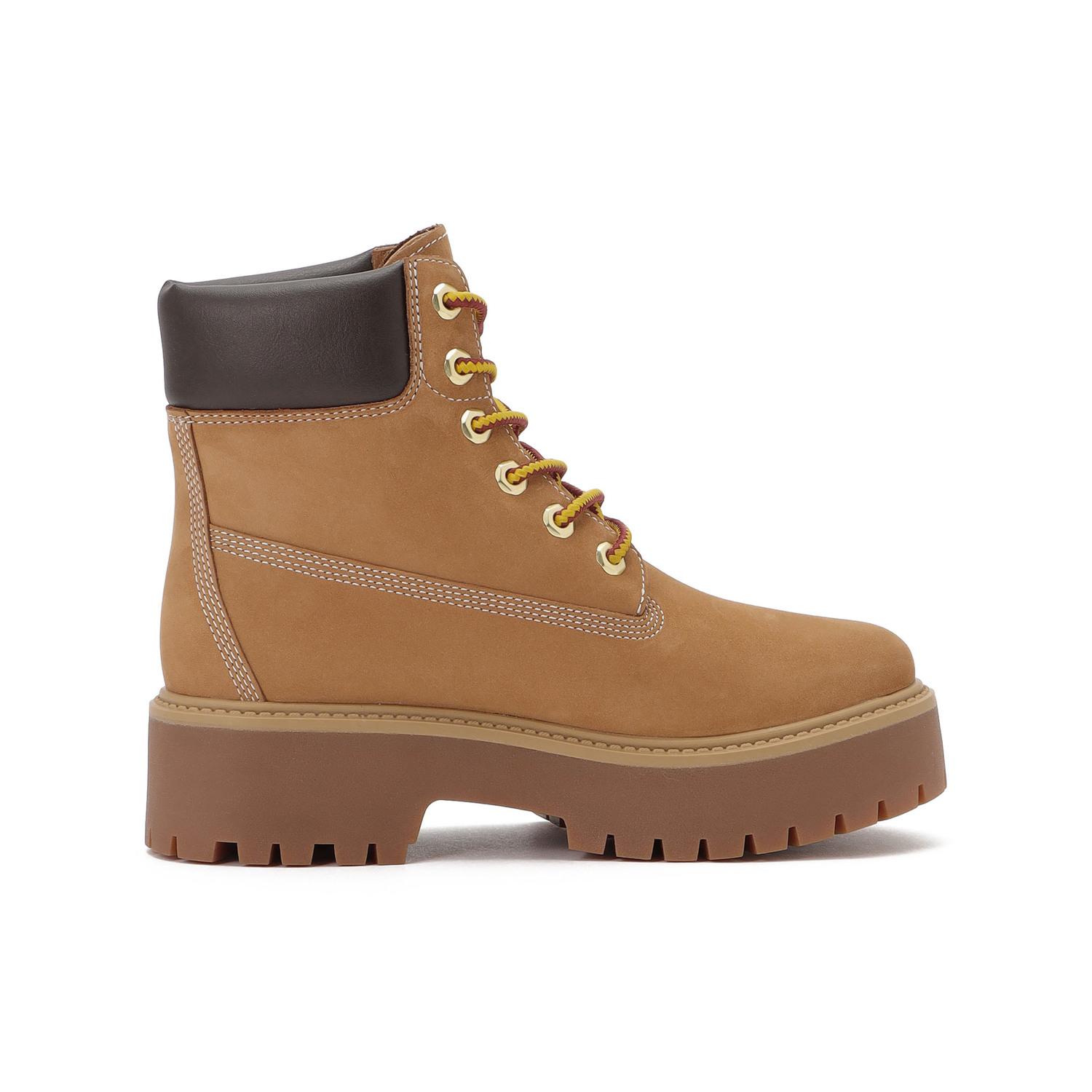 プレミアム ウォータープルーフ プラットフォーム ブーツ - WHEAT NUBUCK