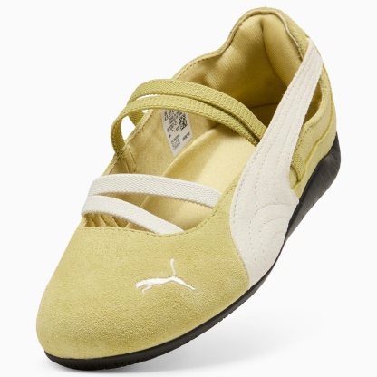 ウィメンズ スピードキャット バレエ SD スニーカー, Rustic Olive-PUMA Black, extralarge-JPN