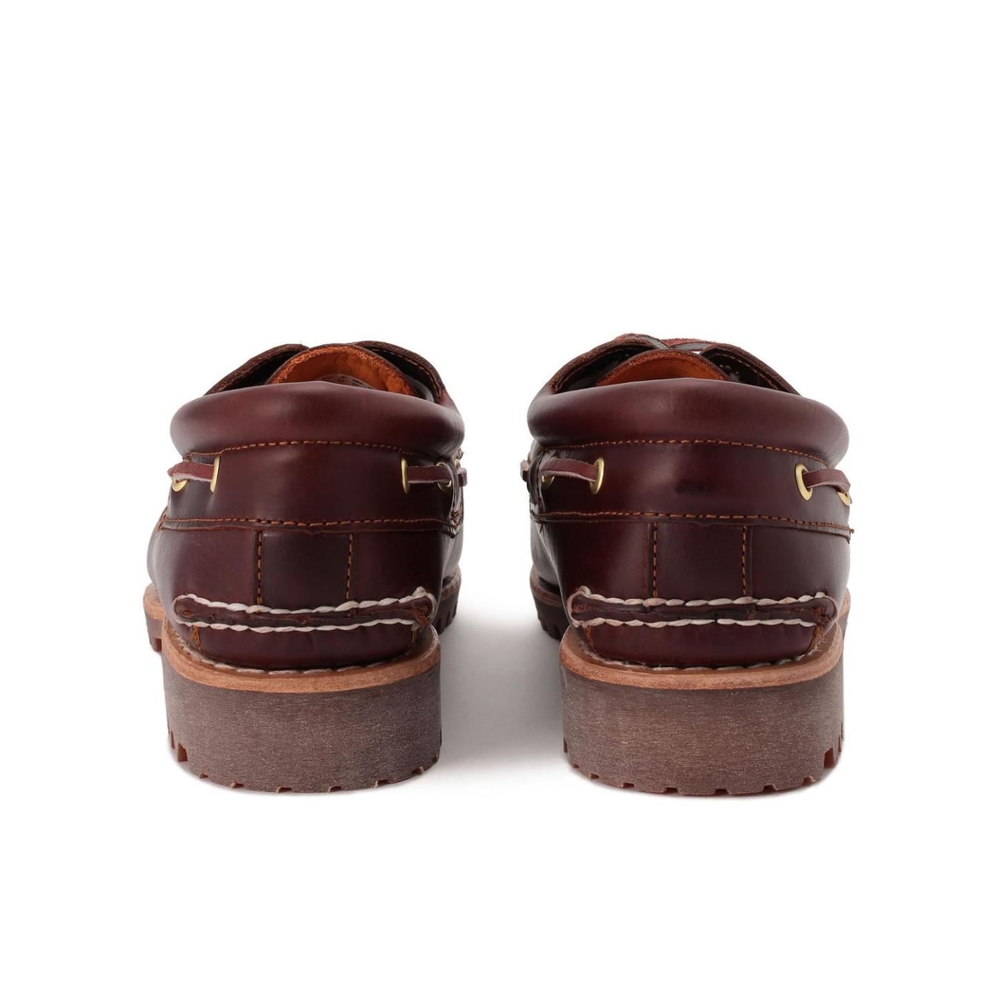 3-EYE BOAT SHOE - BURGUNDY
