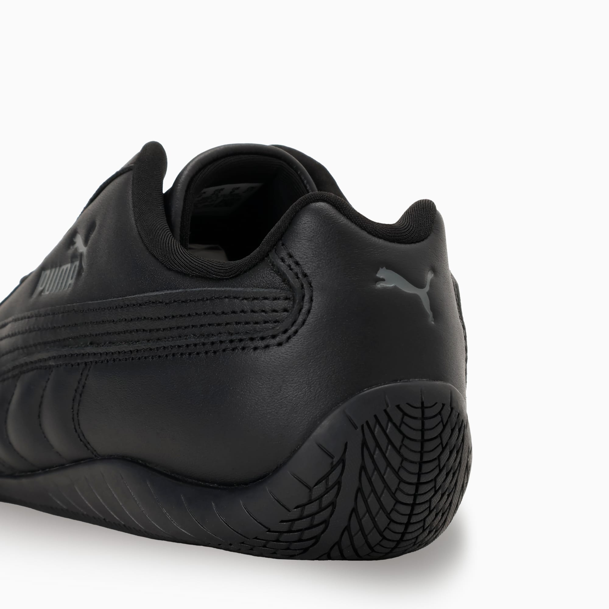 ユニセックス スピードキャット フルレザー スニーカー, PUMA Black-Shadow Gray, extralarge-JPN