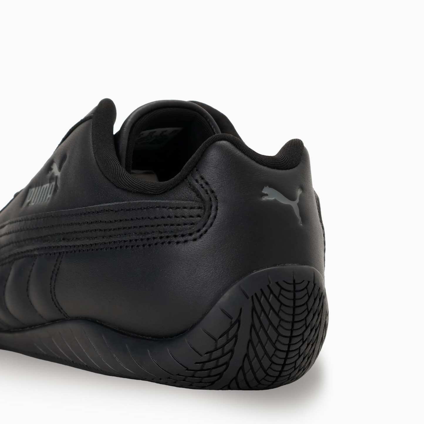 ユニセックス スピードキャット フルレザー スニーカー, PUMA Black-Shadow Gray, extralarge-JPN