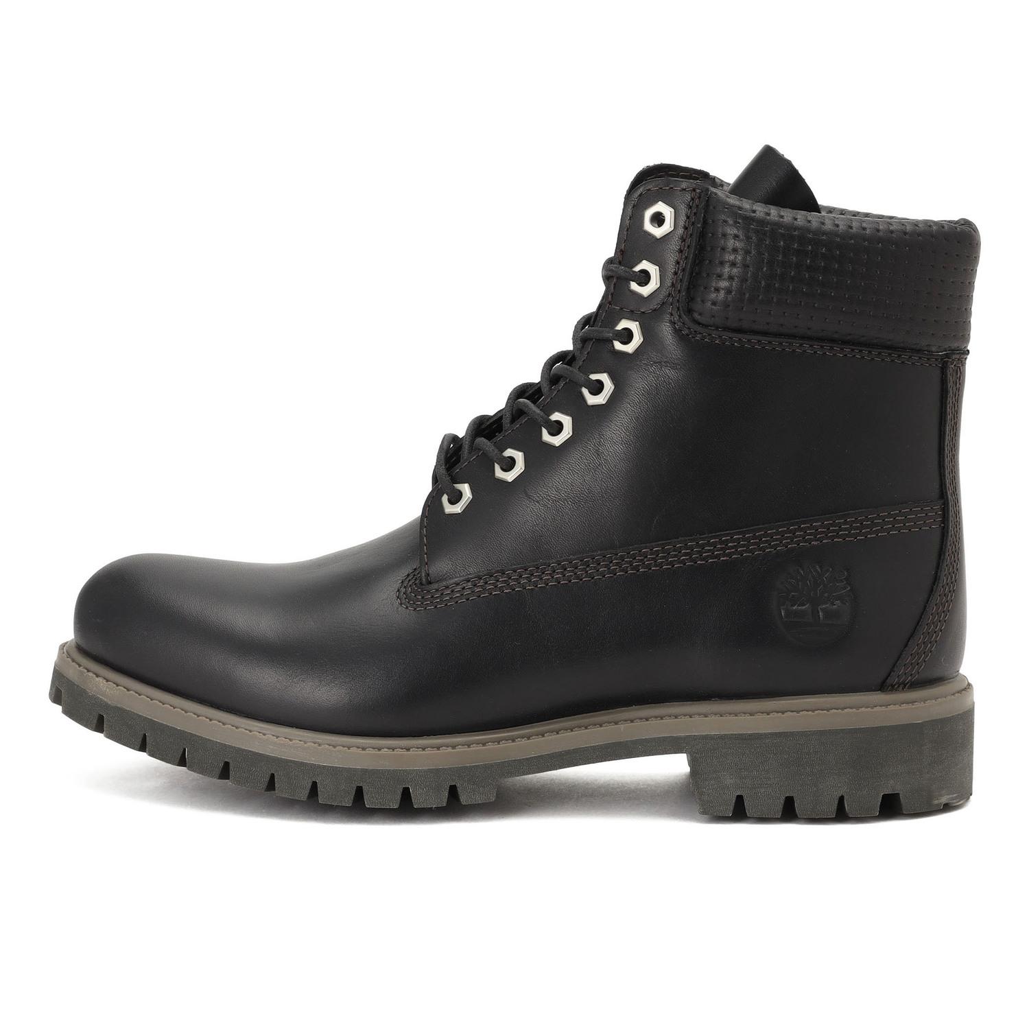 6インチ プレミアム ブーツ - BLK FG DK BRN