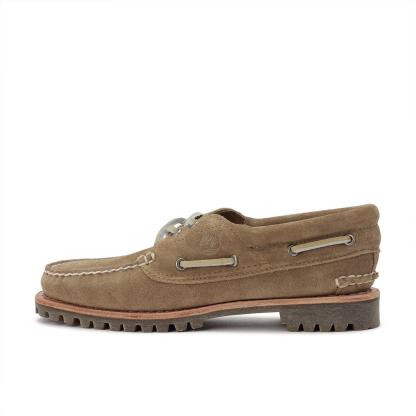 ノリーン スリーアイ ボートシューズ - MD BEIGE SUEDE