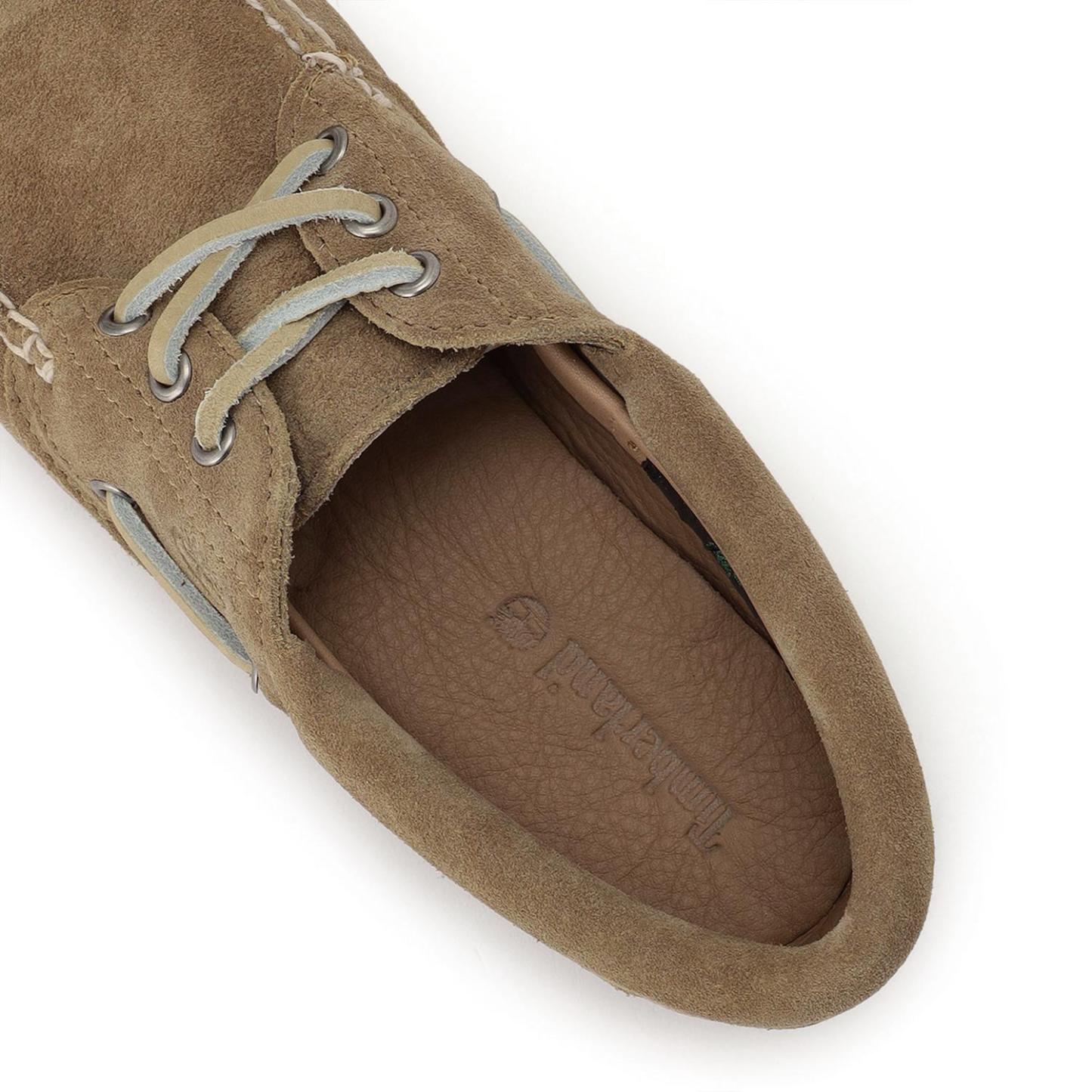 ノリーン スリーアイ ボートシューズ - MD BEIGE SUEDE