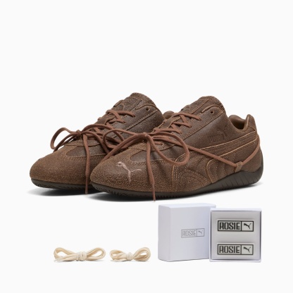 ユニセックス PUMA x ROSE スピードキャット ヴィンテージ エスプレッソ スニーカー, Haute Coffee-Espresso Brown, extralarge-JPN
