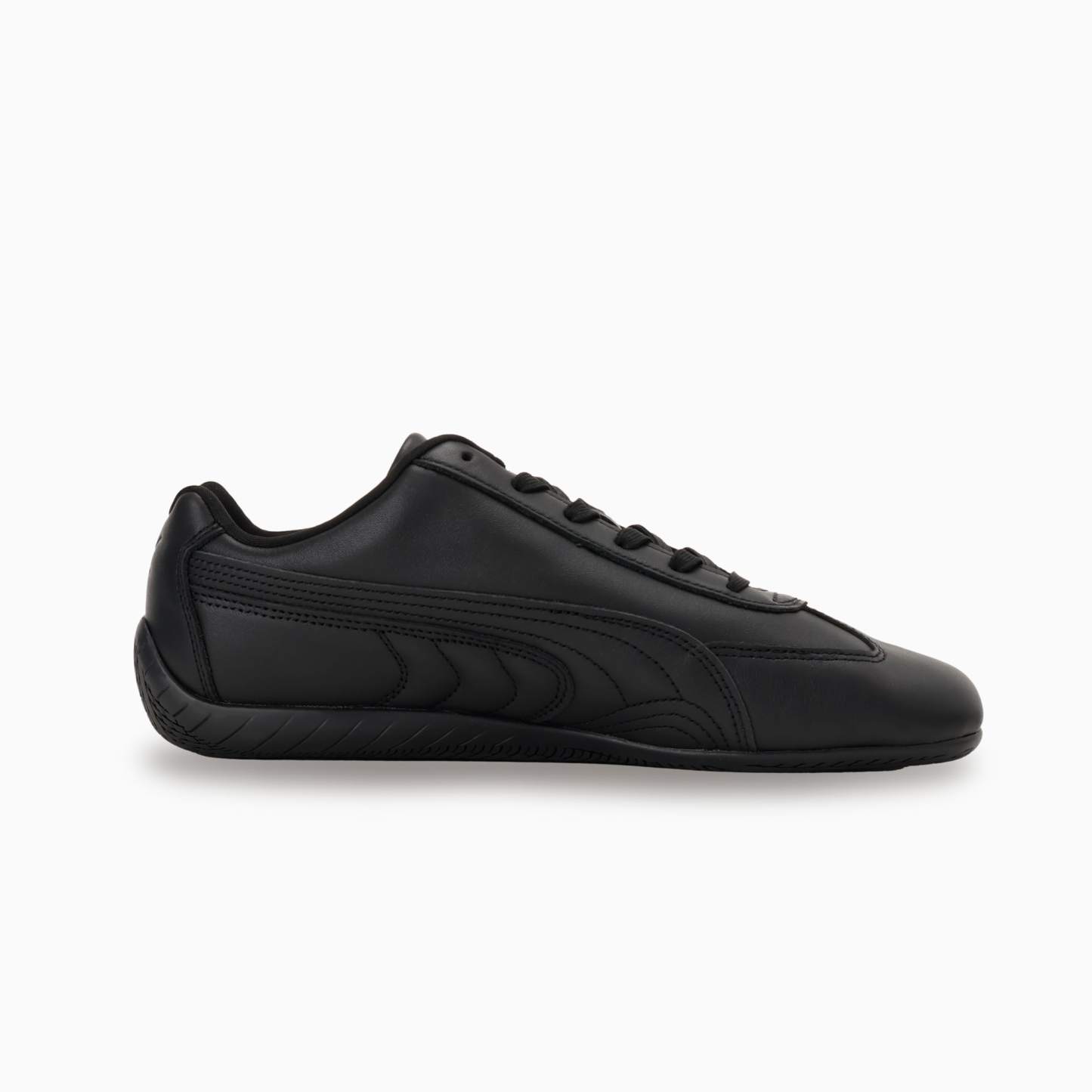 ユニセックス スピードキャット フルレザー スニーカー, PUMA Black-Shadow Gray, extralarge-JPN