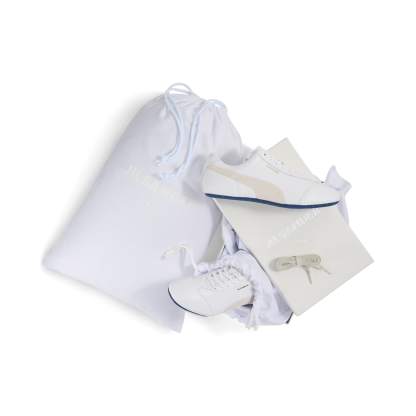 メンズ PUMA x JIL SANDER スピードキャット L スニーカー, PUMA White-Blue Jewel, extralarge-JPN