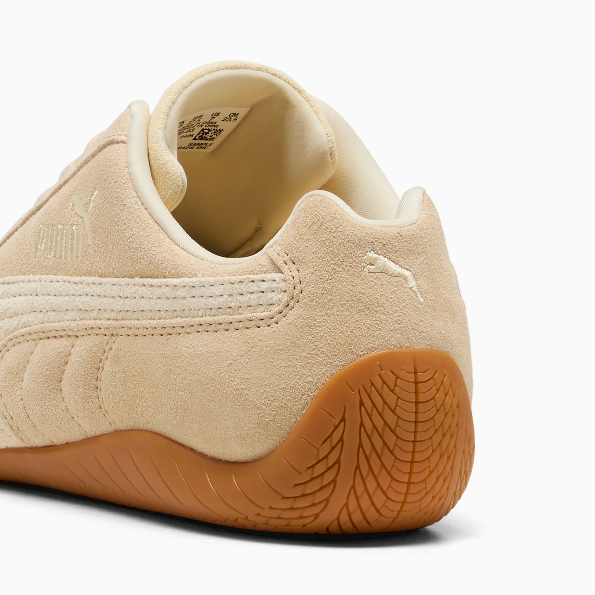 ウィメンズ スピードキャット エレベーテッド スニーカー, Cashew Brown-Gum, extralarge-JPN