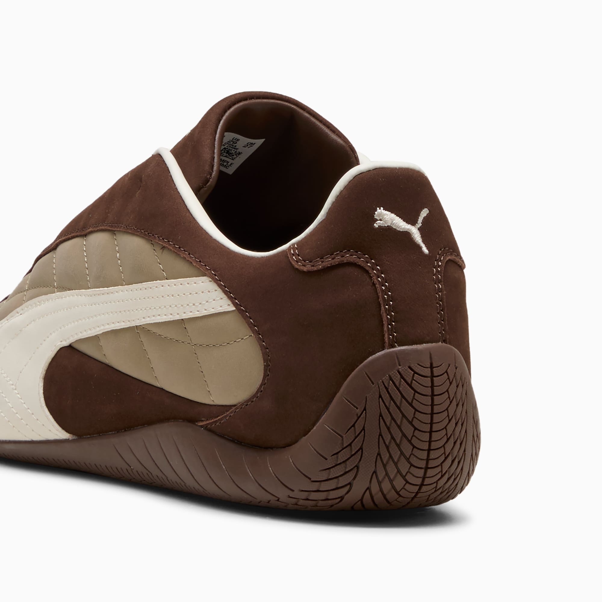 ユニセックス スピードキャット プラス キルテッド スニーカー, Espresso Brown-Warm White, extralarge-JPN