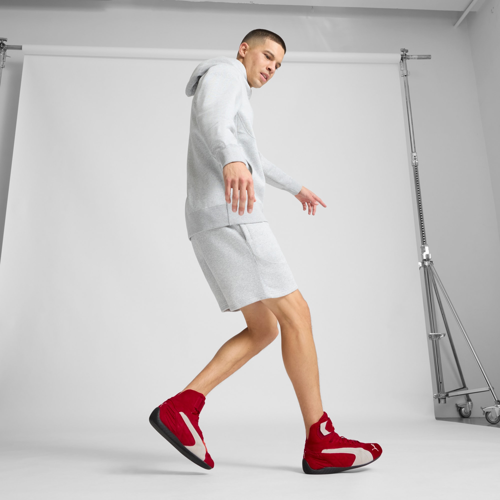 ユニセックス スピードキャット ミッド スニーカー, For All Time Red-Warm White, extralarge-JPN