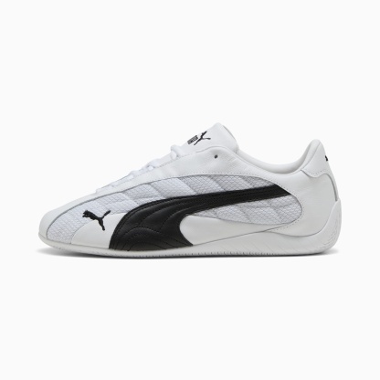 ユニセックス スピードキャット プラス レザー スニーカー, PUMA White-PUMA Black, extralarge-JPN