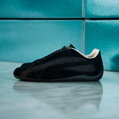 ユニセックス PUMA x monkey time スピードキャット プラス スニーカー, PUMA Black-Alpine Snow, extralarge-JPN