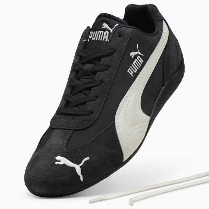 ユニセックス スピードキャット ナイロン スニーカー, PUMA Black-PUMA White, extralarge-JPN