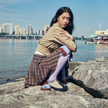 ウィメンズ ジャスパー ロックス エスピー スニーカー  |  Safari/Purple Haze