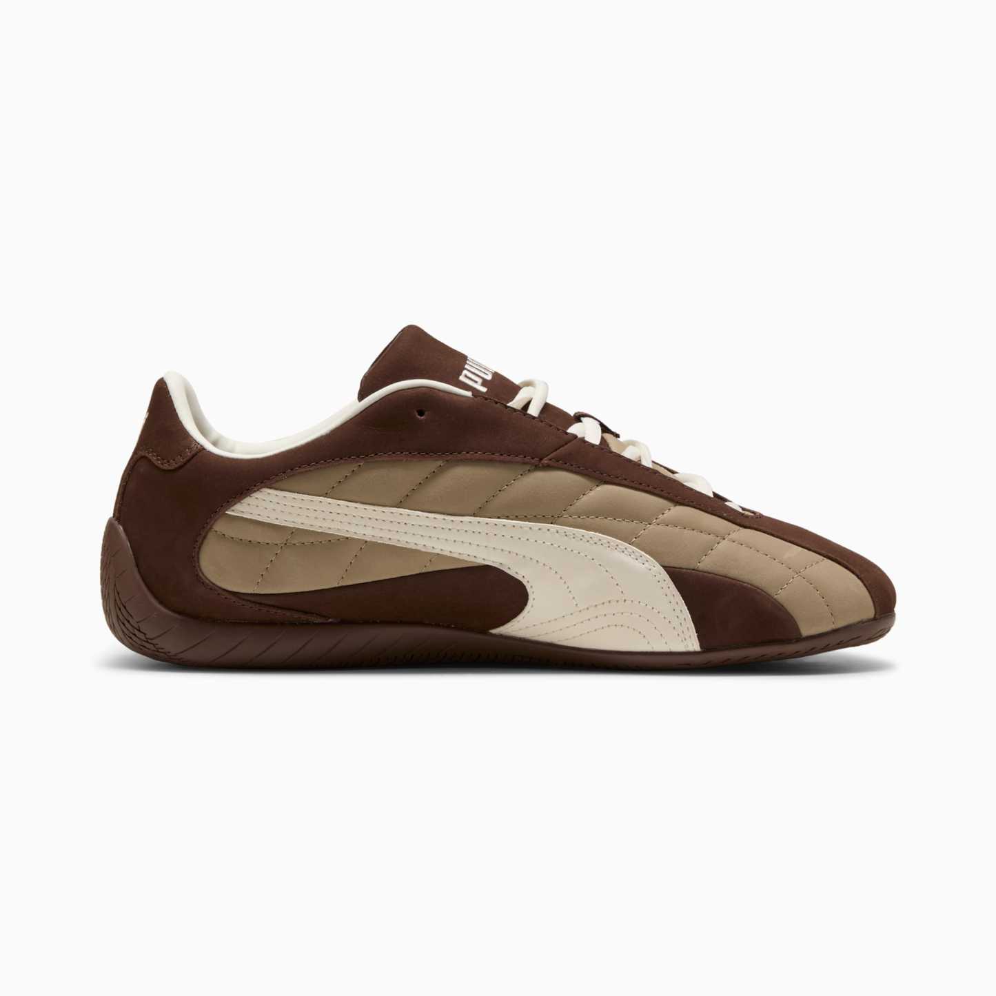 ユニセックス スピードキャット プラス キルテッド スニーカー, Espresso Brown-Warm White, extralarge-JPN