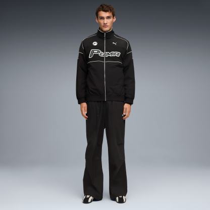 ユニセックス スピードキャット プラス キルテッド スニーカー, PUMA Black-Frosted Ivory, extralarge-JPN